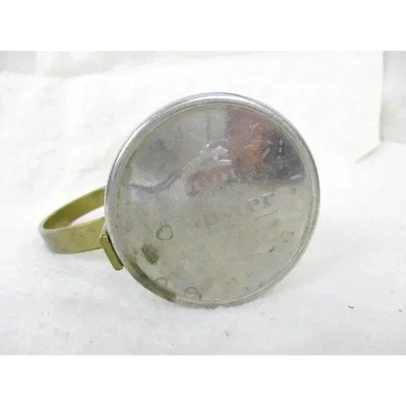 Tapster can opener 1930 Revere Co Romeny decanter pitcher vintage Nickel lidded - Picture 9 of 10